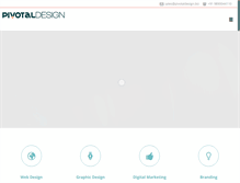 Tablet Screenshot of pivotaldesign.biz